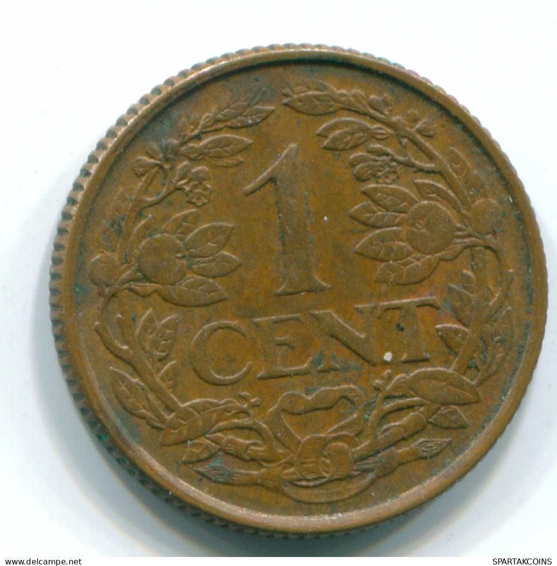 1 CENT 1965 NETHERLANDS ANTILLES Bronze Fish Colonial Coin #S11125.U.A - Nederlandse Antillen