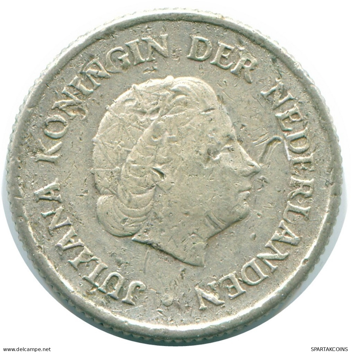 1/4 GULDEN 1967 ANTILLAS NEERLANDESAS PLATA Colonial Moneda #NL11571.4.E.A - Niederländische Antillen