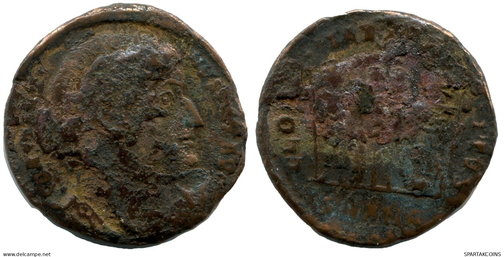 CONSTANTINE I MINTED IN ANTIOCH FROM THE ROYAL ONTARIO MUSEUM #ANC10592.14.F.A - El Imperio Christiano (307 / 363)
