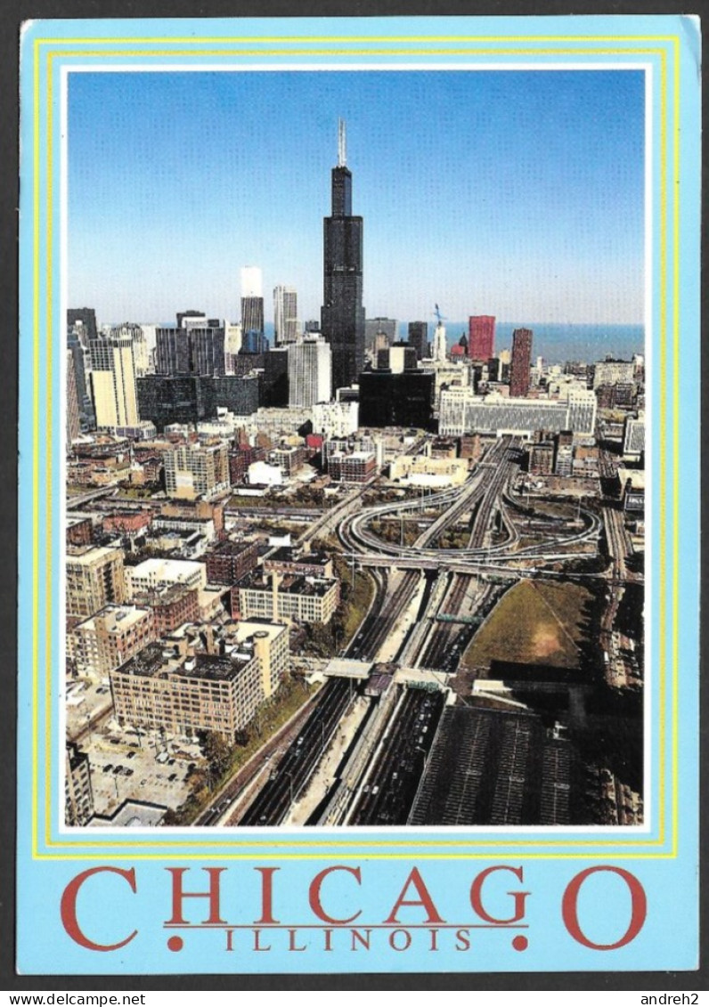 Chicago  Illinois - Windy City Portraits - Chicago Aerial Overlooking The Eisenhower Expressway - No: IDC-770 - Chicago