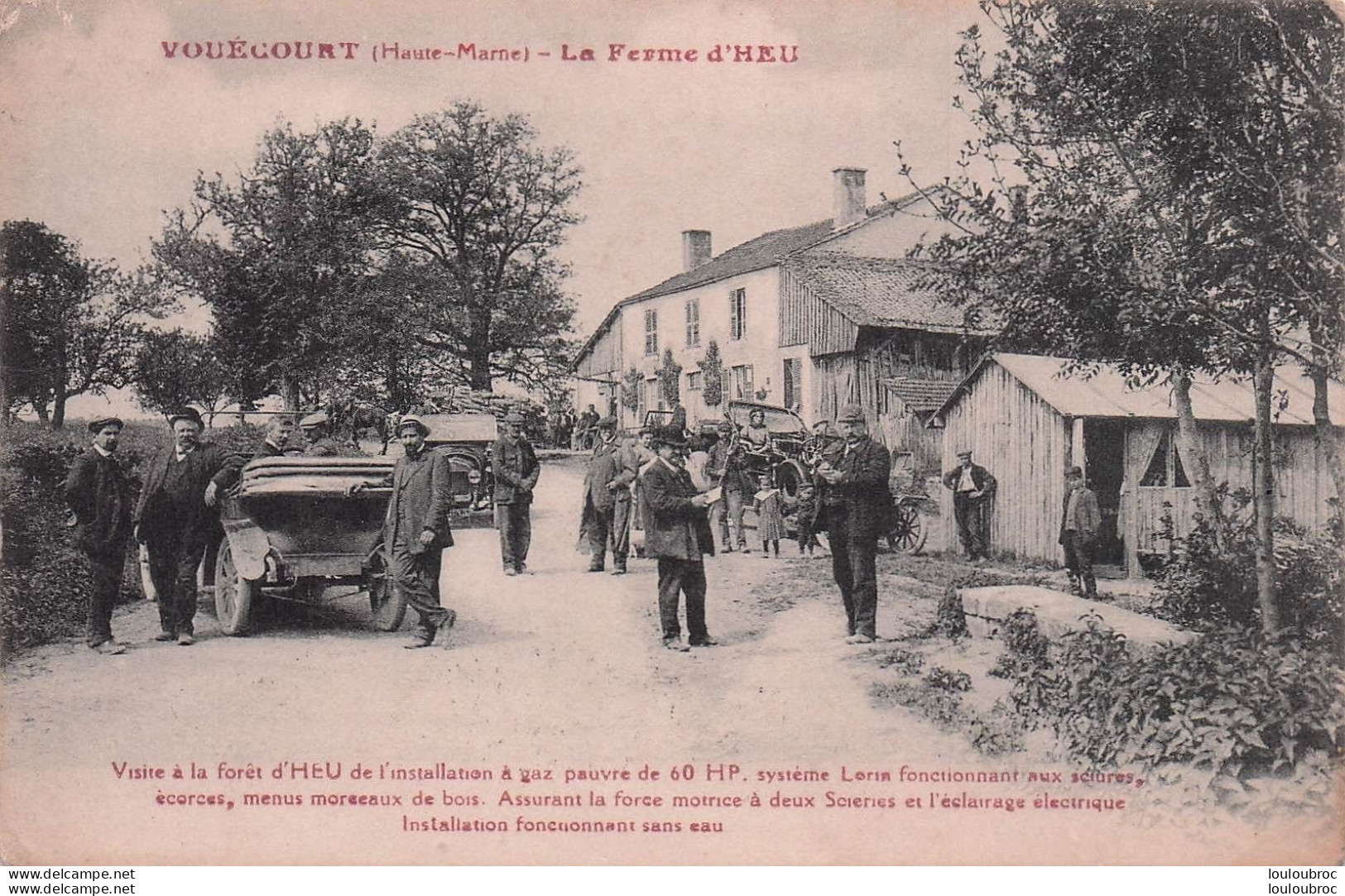 VOUECOURT LA FERME D'HEU - Autres & Non Classés