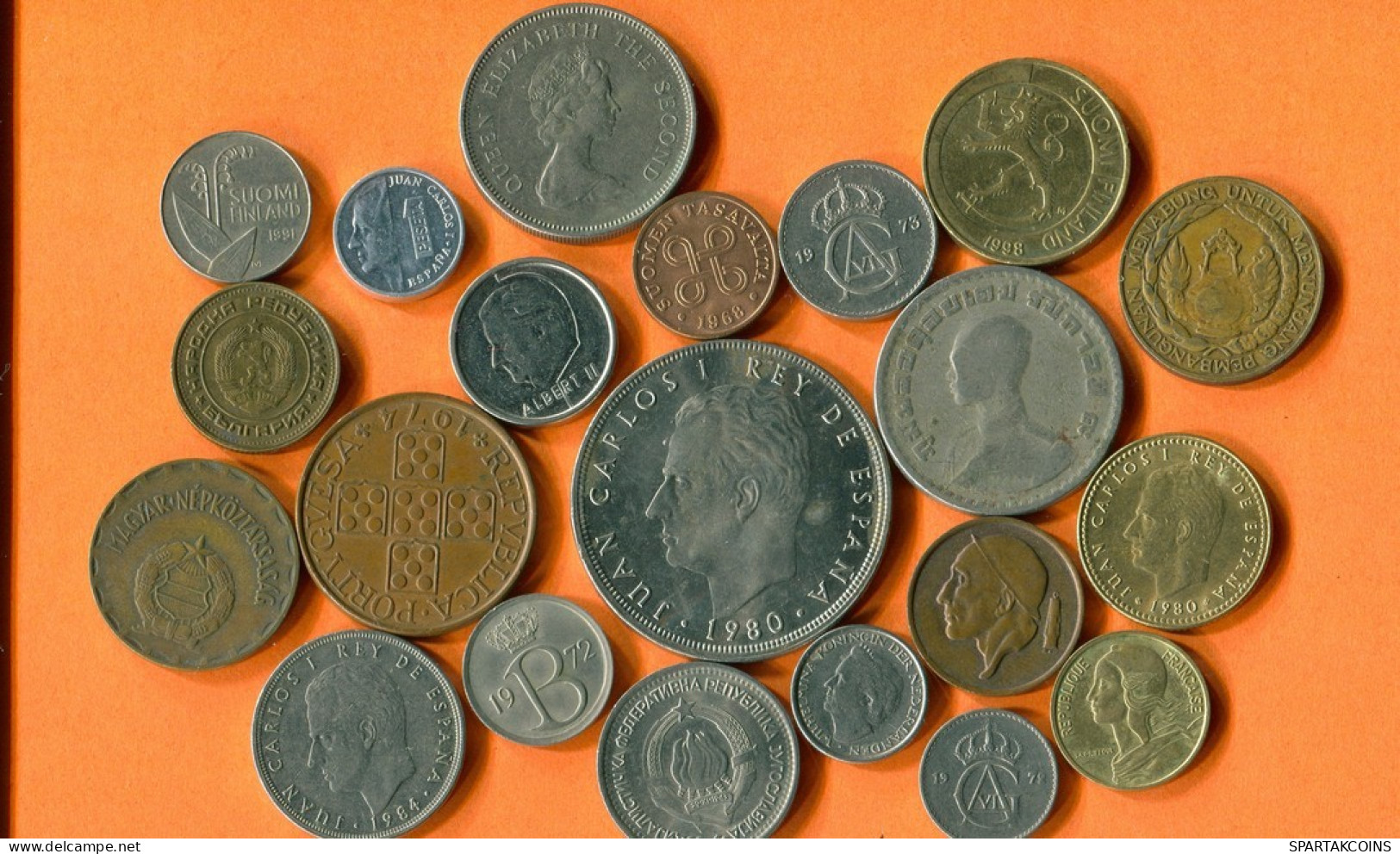 Collection WORLD Coin Mixed Lot Different COUNTRIES And REGIONS #L10029.2.U.A - Otros & Sin Clasificación