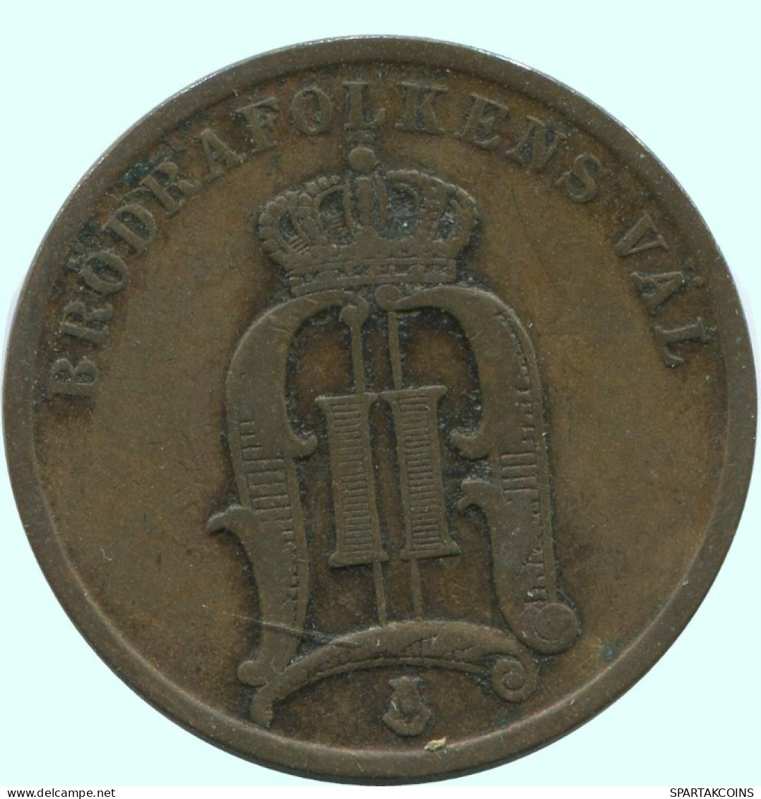 2 ORE 1900 SUECIA SWEDEN Moneda #AC921.2.E.A - Suède