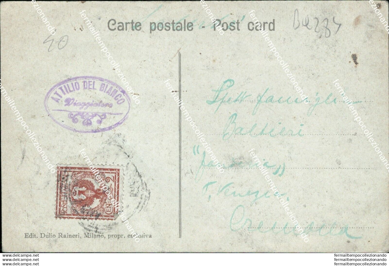 Bq284 Cartolina Commemorativa 1898 1905 Traforo Del Sempione - Biella