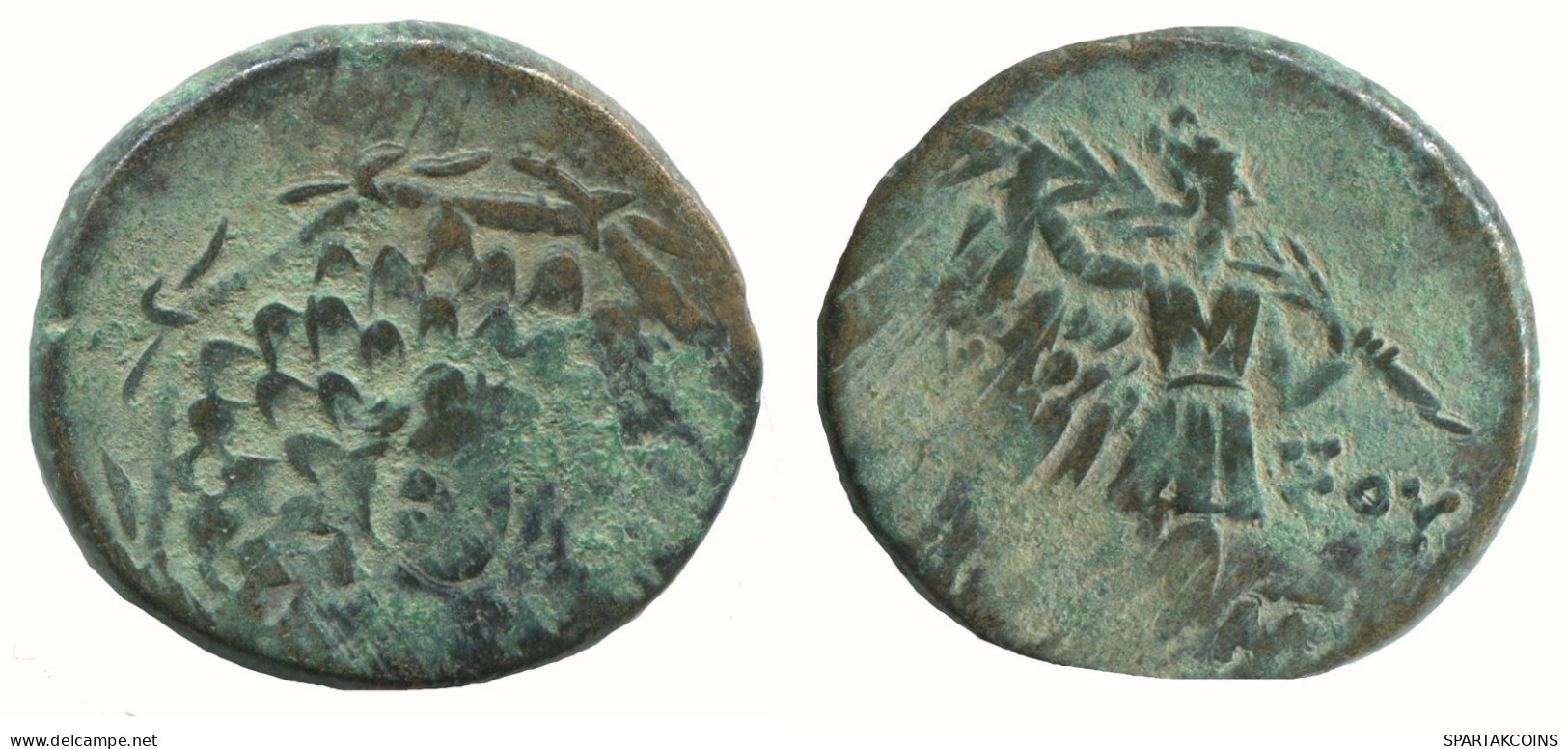 AMISOS PONTOS 100 BC Aegis With Facing Gorgon 7.6g/22mm GRIECHISCHE Münze #NNN1551.30.D.A - Griechische Münzen