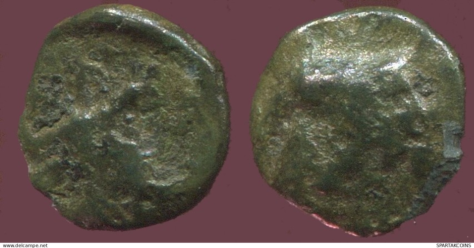 Antike Authentische Original GRIECHISCHE Münze 0.5g/8mm #ANT1577.9.D.A - Griegas