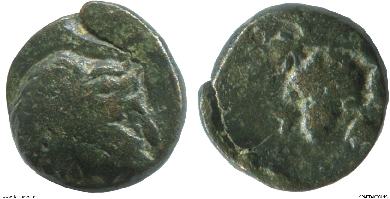 OWL Ancient Authentic GREEK Coin 1g/10mm #SAV1404.11.U.A - Griekenland