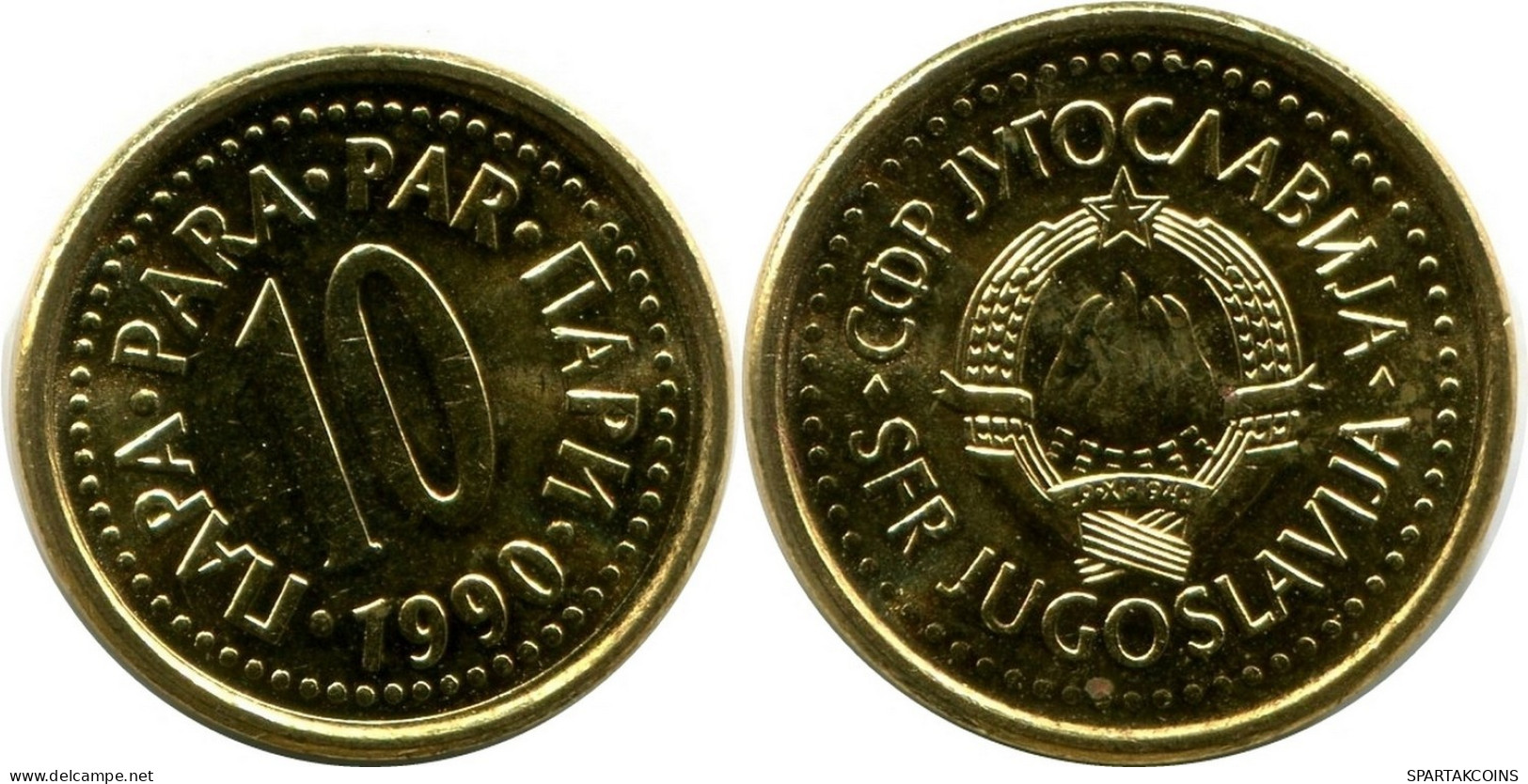 10 PARA 1990 YUGOSLAVIA UNC Moneda #M10053.E.A - Jugoslawien