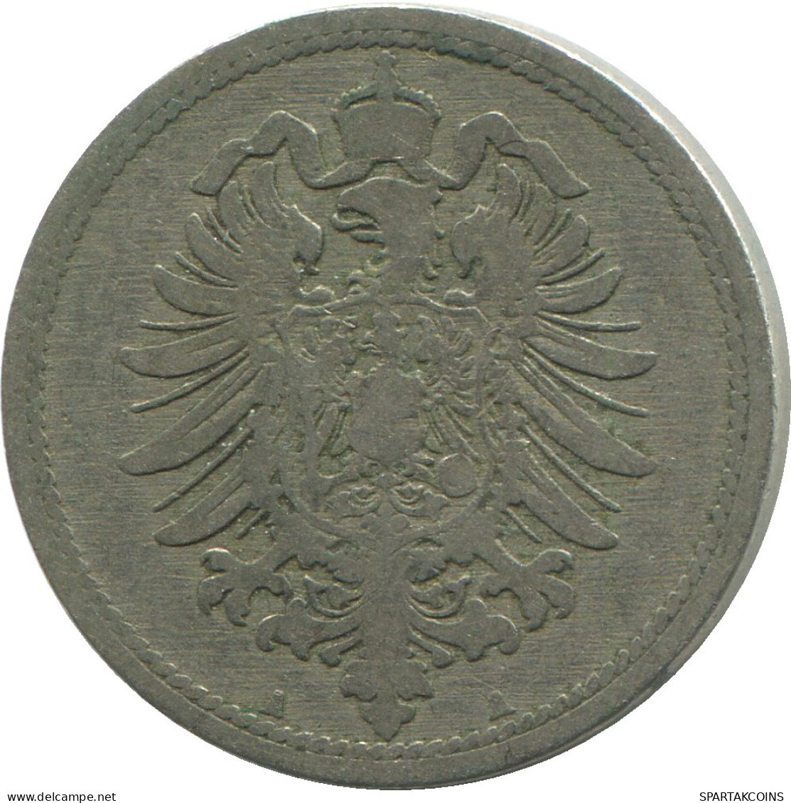 10 PFENNIG 1889 A GERMANY Coin #DE10452.5.U.A - 10 Pfennig