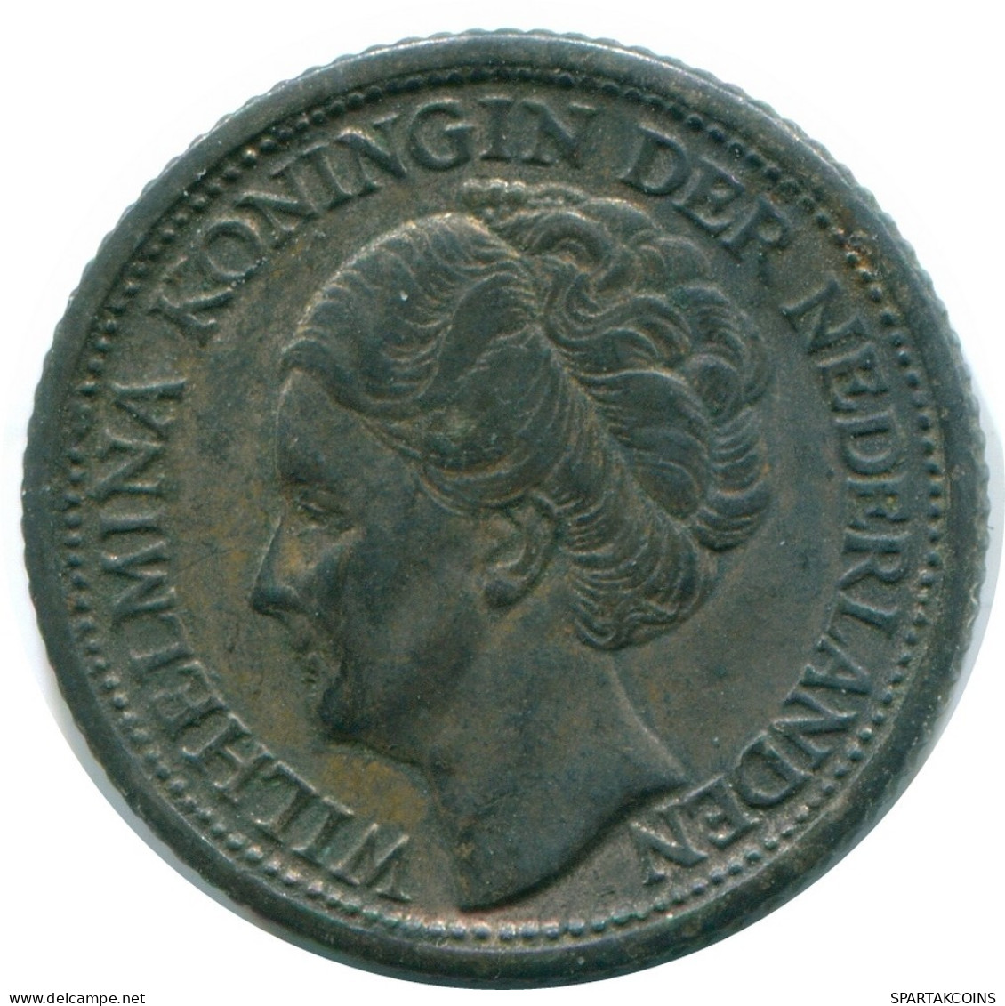 1/4 GULDEN 1944 CURACAO Netherlands SILVER Colonial Coin #NL10678.4.U.A - Curacao