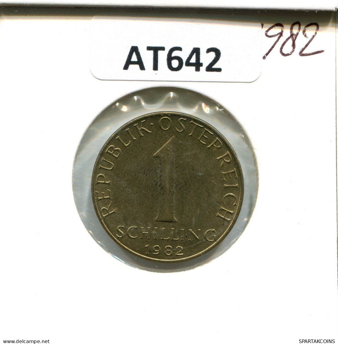 1 SCHILLING 1982 AUSTRIA Moneda #AT642.E.A - Austria