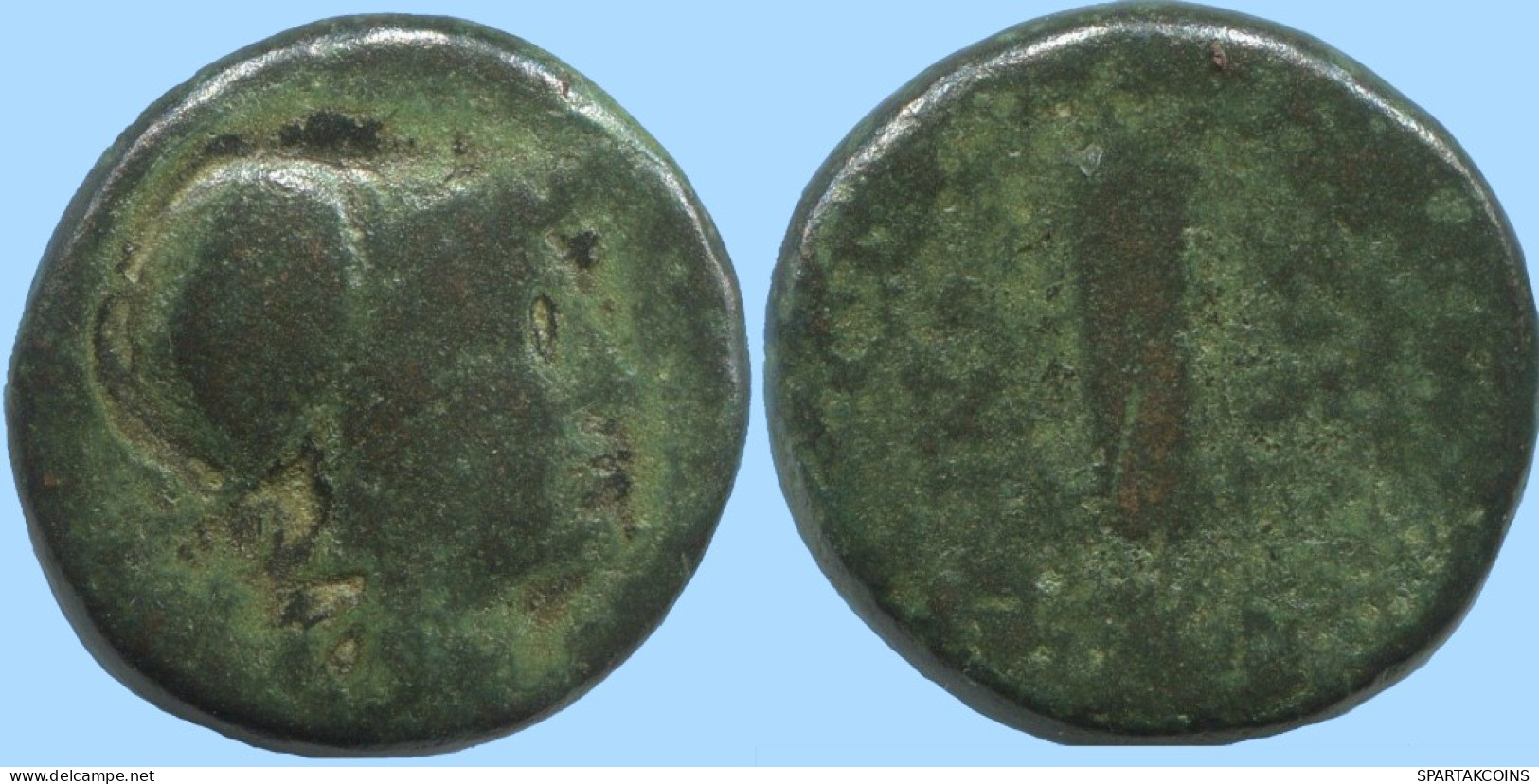 Antiguo Auténtico Original GRIEGO Moneda 7.6g/18mm #ANT1791.10.E.A - Griechische Münzen