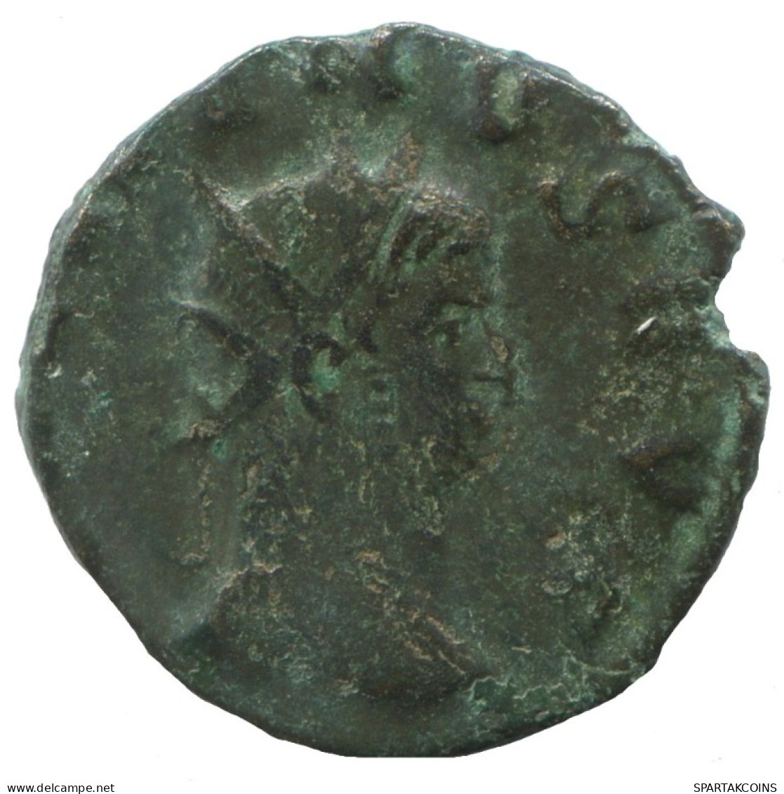 GALLIENUS ROME GALLIENVS ON AVERAGE ABVNDANTIA ON... 2.3g/19m #ANN1139.15.D.A - The Military Crisis (235 AD Tot 284 AD)