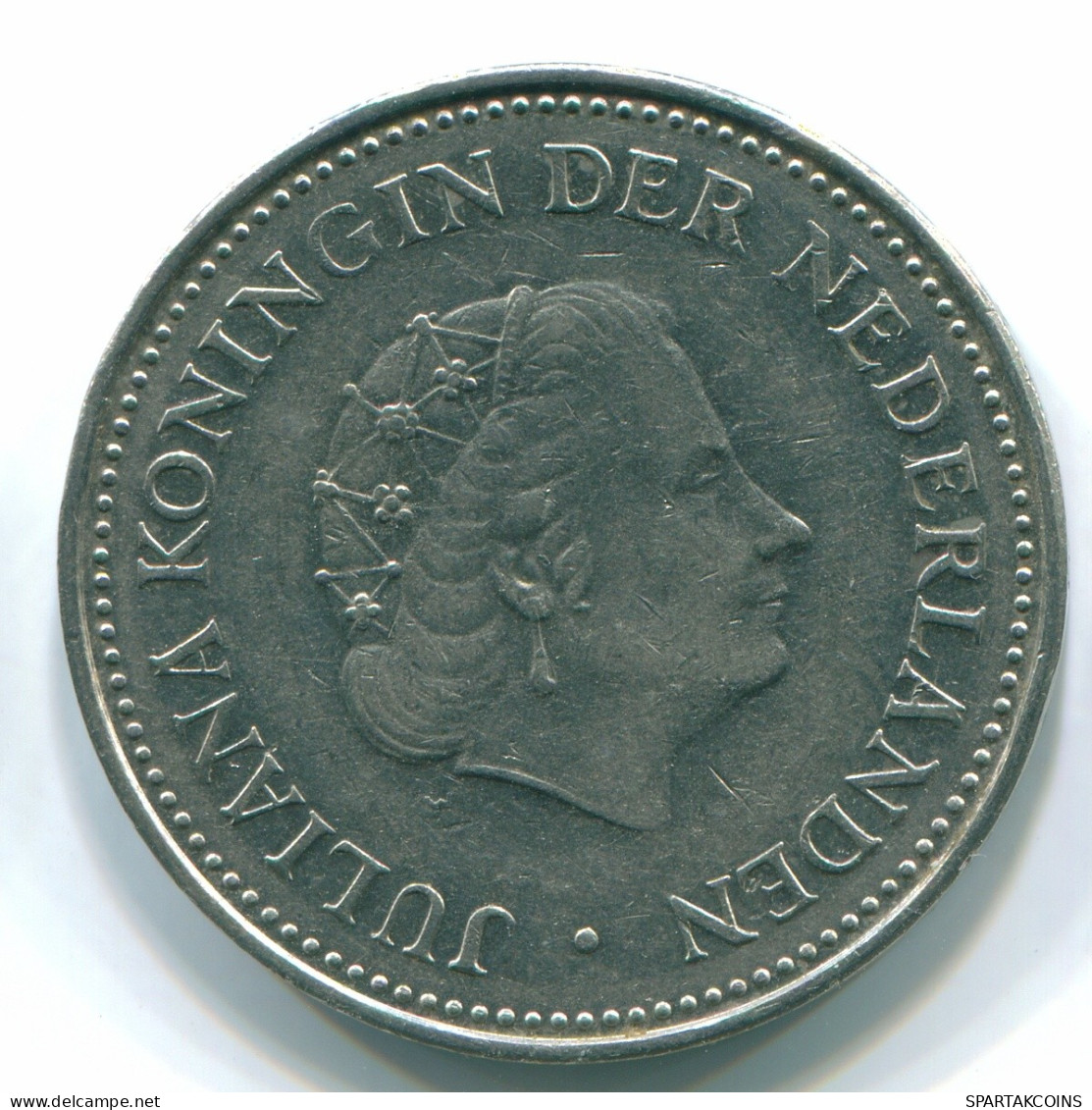 1 GULDEN 1970 ANTILLAS NEERLANDESAS Nickel Colonial Moneda #S11896.E.A - Nederlandse Antillen