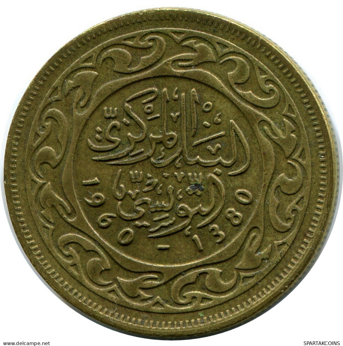 50 MILLIMES 1960 TÚNEZ TUNISIA Moneda #AR042.E.A - Tunisia