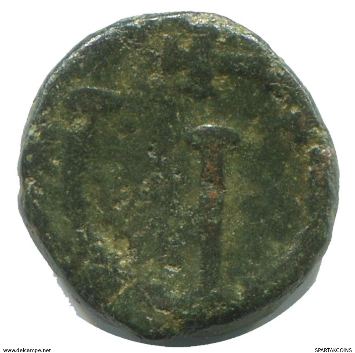 FLAVIUS JUSTINUS II FOLLIS Auténtico Antiguo BYZANTINE Moneda 1.7g/12m #AB439.9.E.A - Byzantines
