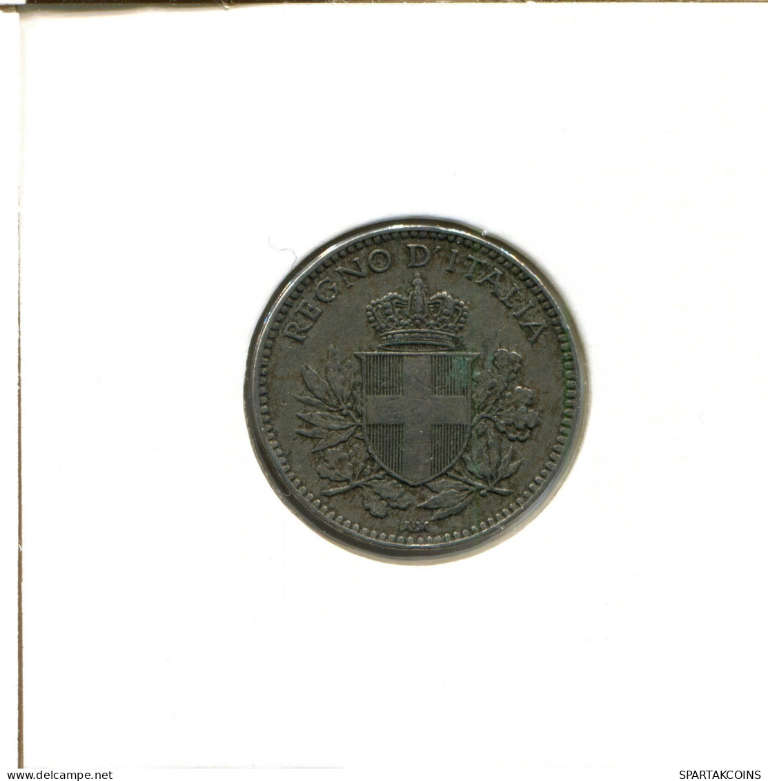 20 CENTESIMI 1918 ITALIE ITALY Pièce #AX832.F.A - 1900-1946 : Víctor Emmanuel III & Umberto II