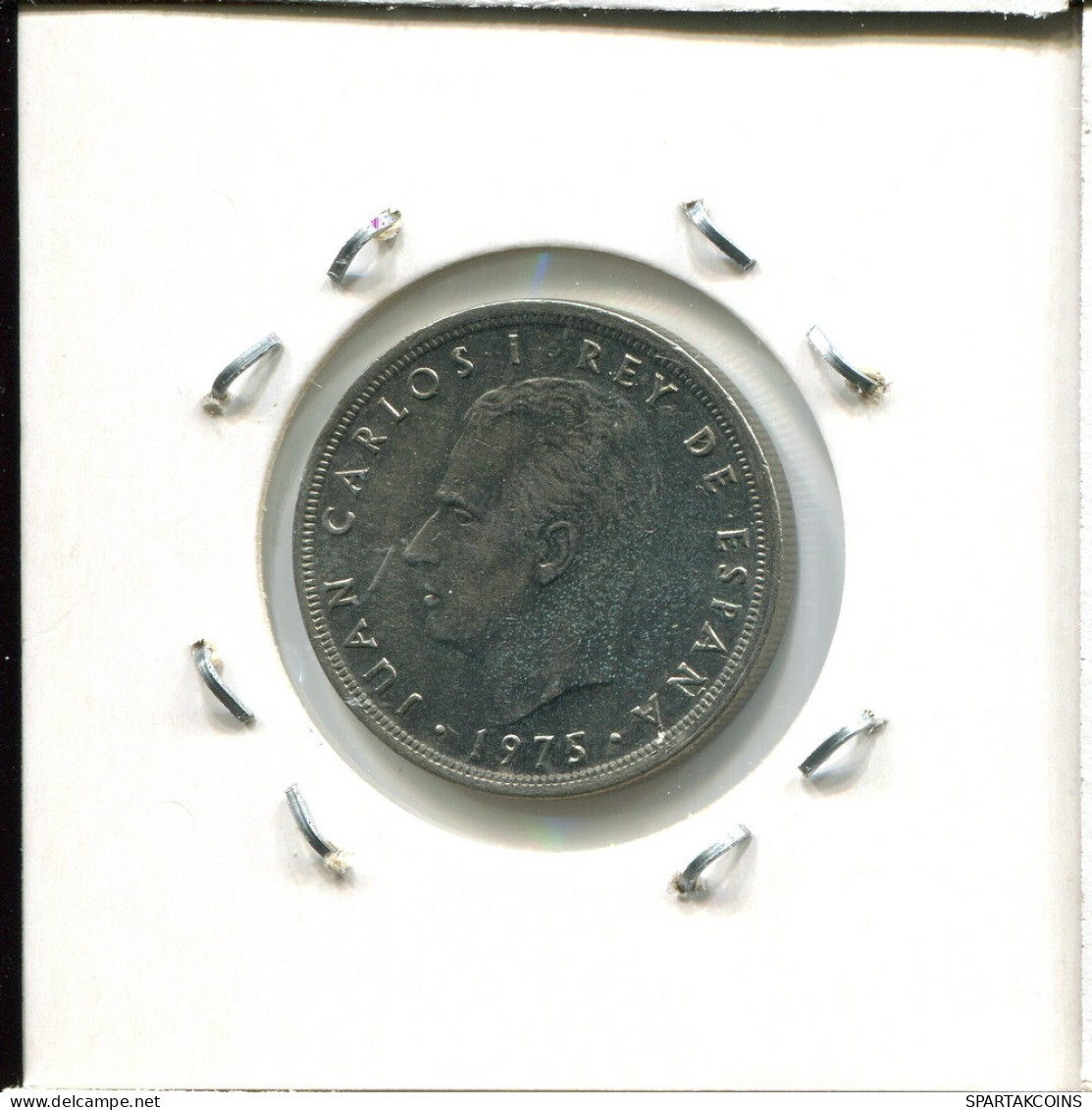 5 PESETAS 1975 SPAIN Coin #AT891.U.A - 5 Pesetas