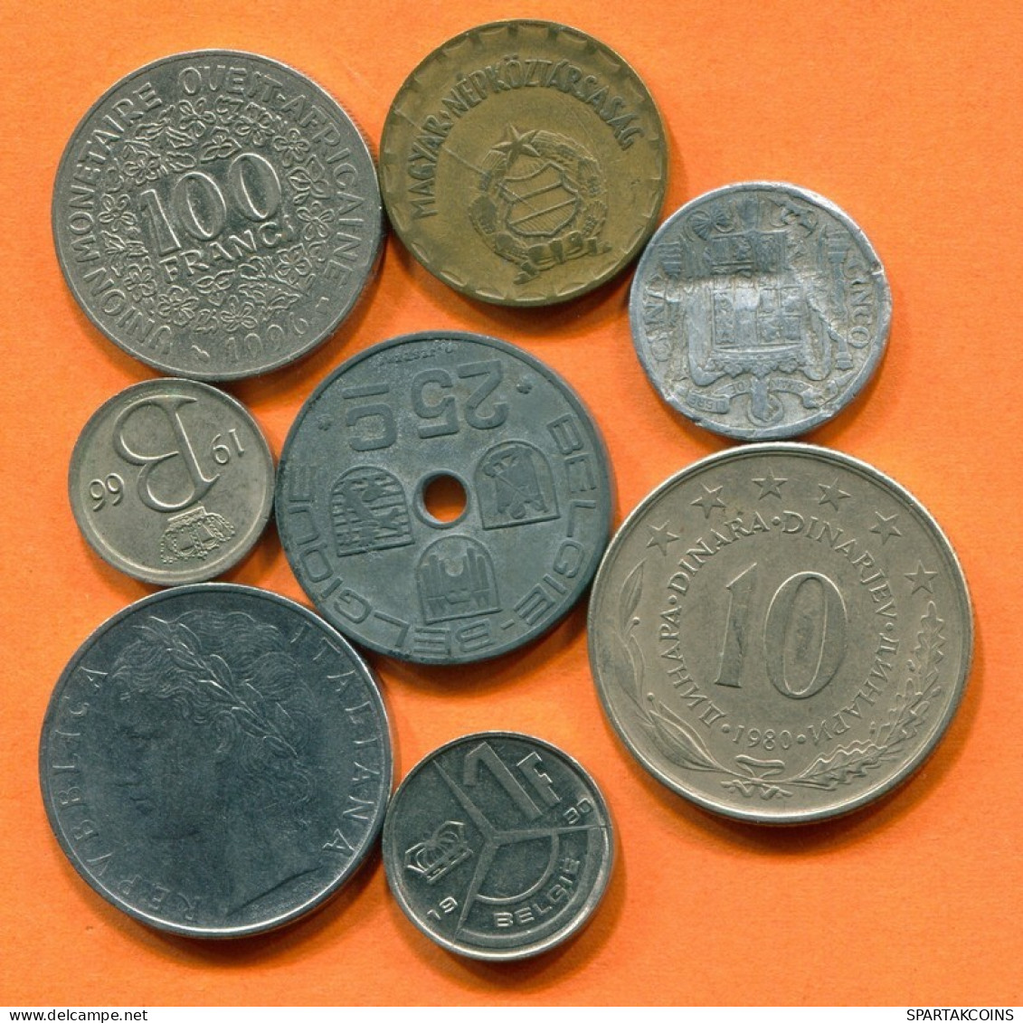 Collection MUNDO Moneda Lote Mixto Diferentes PAÍSES Y REGIONES #L10171.1.E.A - Other & Unclassified