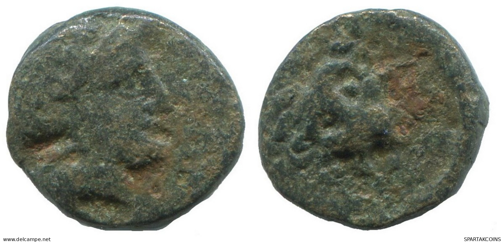 WREATH Auténtico Original GRIEGO ANTIGUO Moneda 1.6g/13mm #NNN1196.9.E.A - Griechische Münzen