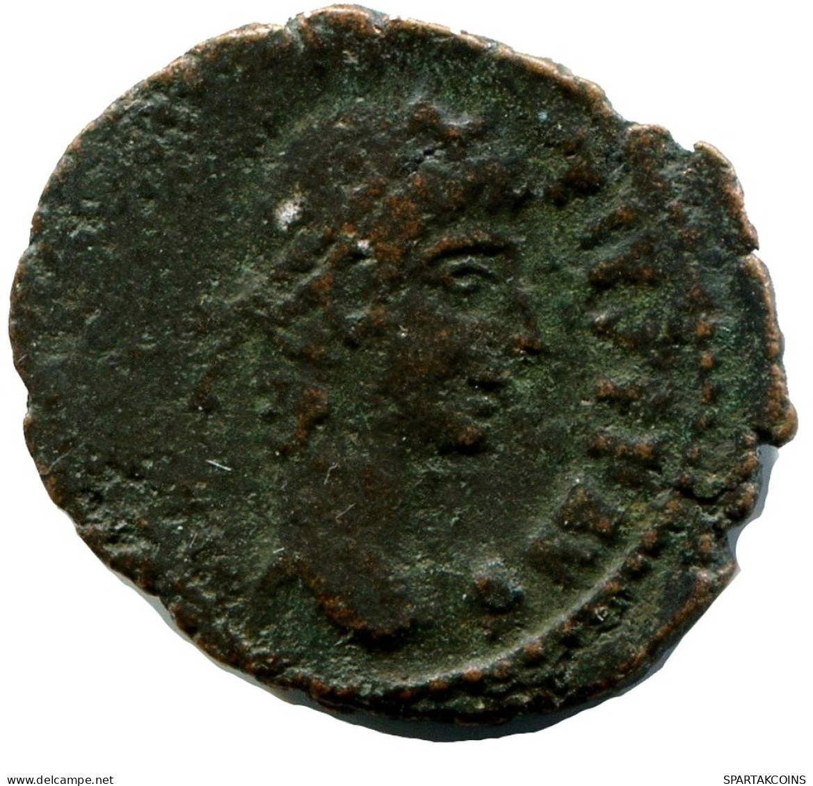 CONSTANTIUS II MINTED IN ANTIOCH FOUND IN IHNASYAH HOARD EGYPT #ANC11243.14.D.A - The Christian Empire (307 AD Tot 363 AD)