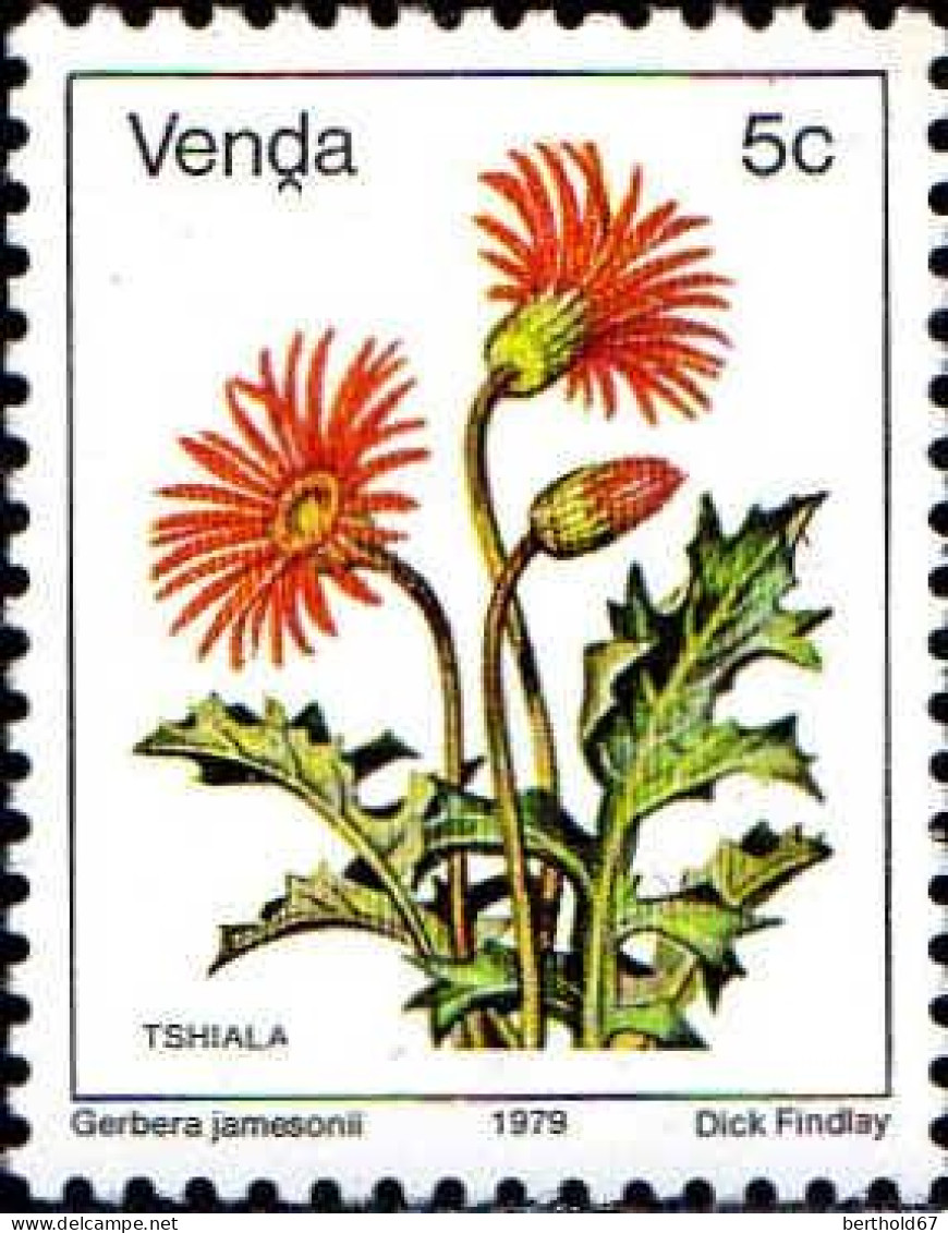 Venda Poste N** Yv:  5/21 Fleurs - Venda