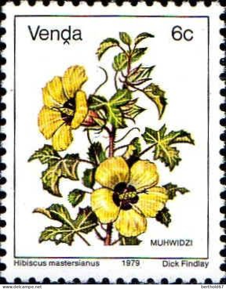 Venda Poste N** Yv:  5/21 Fleurs