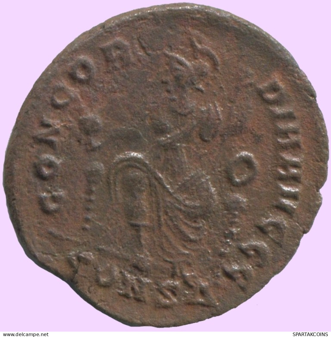 Authentische Antike Spätrömische Münze RÖMISCHE Münze 2g/19mm #ANT2324.14.D.A - The End Of Empire (363 AD Tot 476 AD)