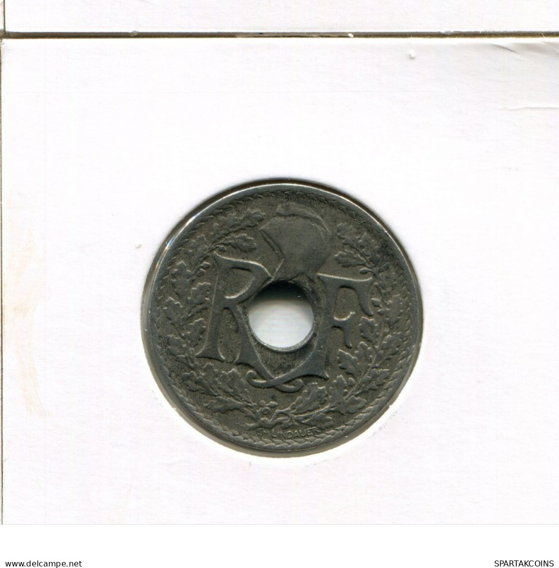 25 CENTIMES 1922 FRANCIA FRANCE Moneda #AK909.E.A - 25 Centimes