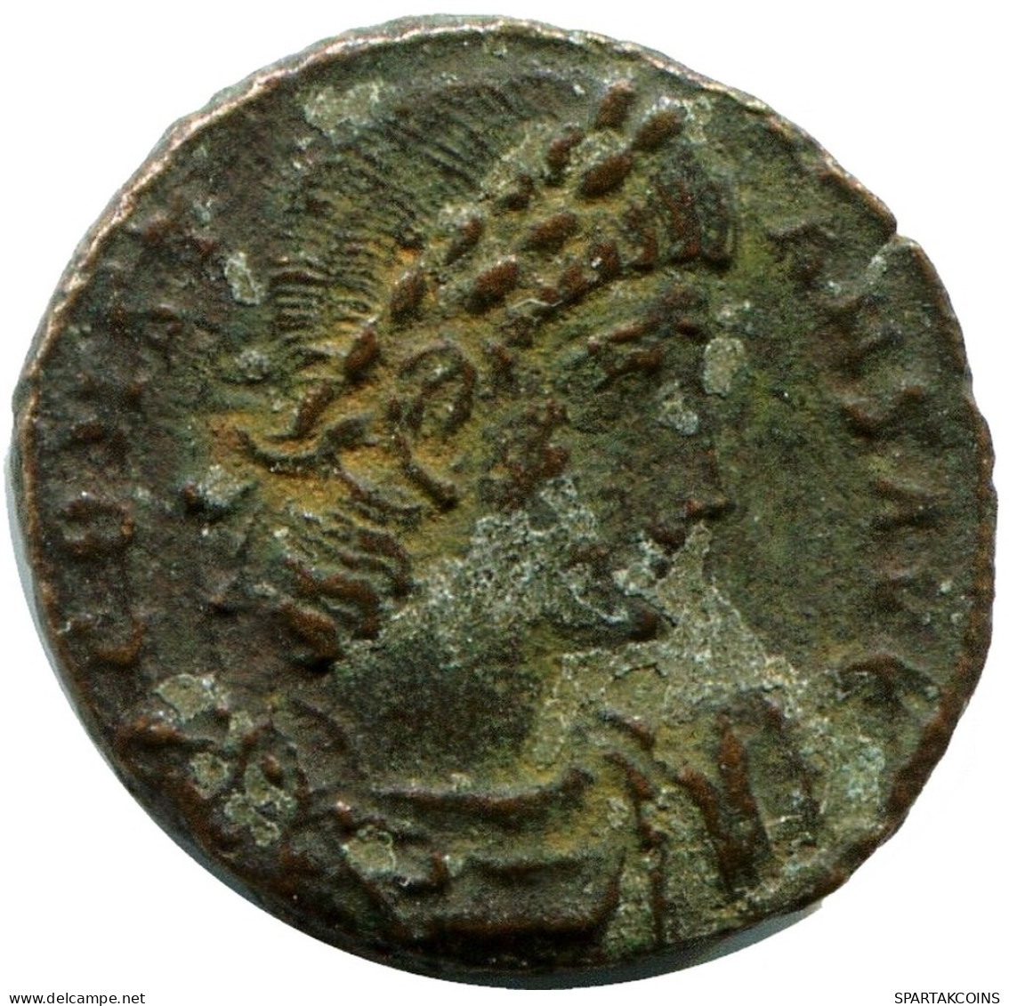 CONSTANS MINTED IN ANTIOCH FOUND IN IHNASYAH HOARD EGYPT #ANC11842.14.E.A - L'Empire Chrétien (307 à 363)