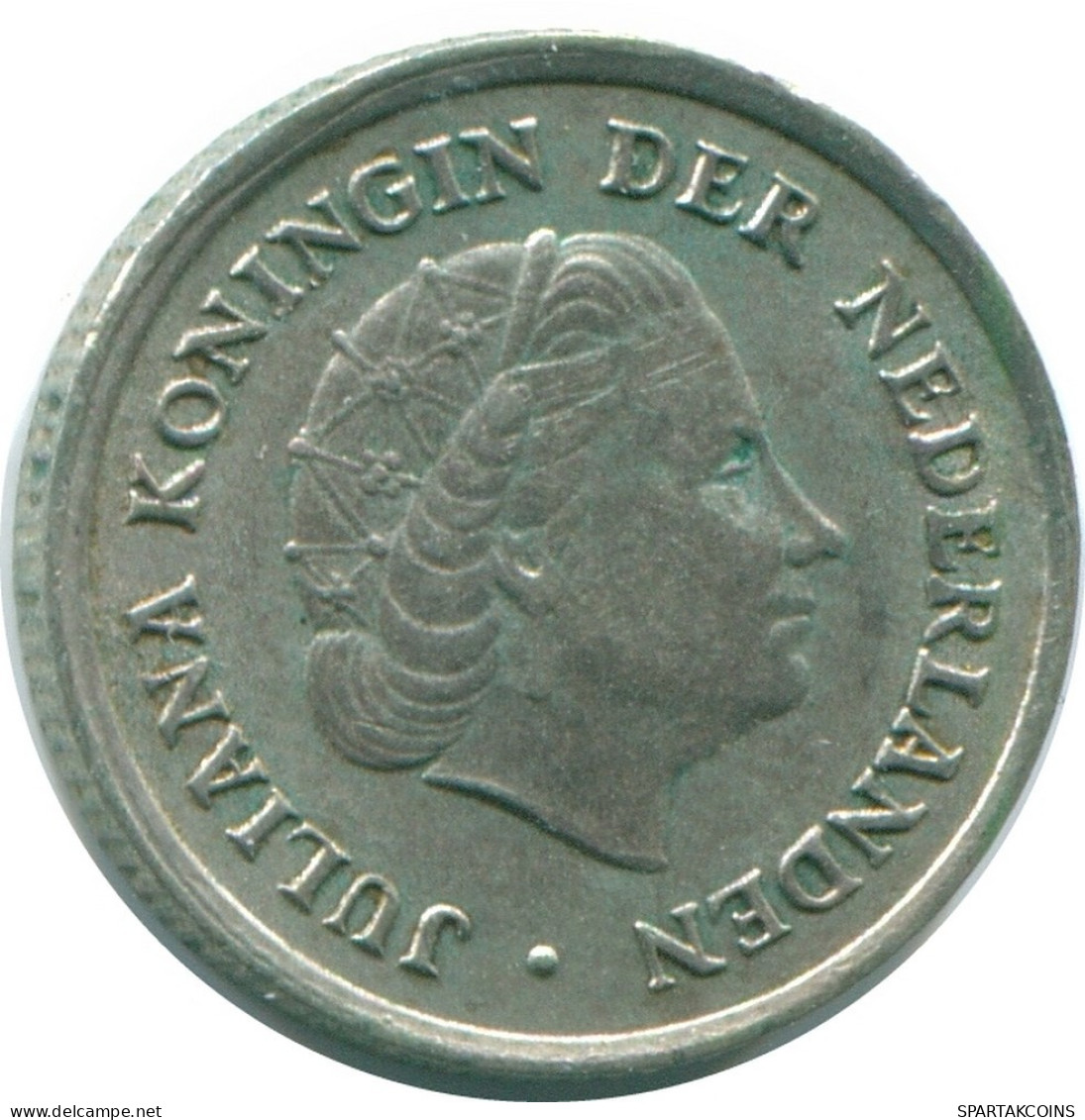 1/10 GULDEN 1970 ANTILLAS NEERLANDESAS PLATA Colonial Moneda #NL13023.3.E.A - Antille Olandesi