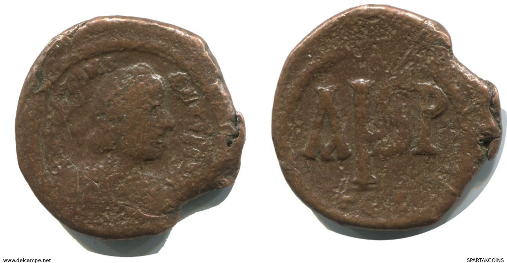 FLAVIUS PETRUS SABBATIUS FOLLIS Ancient BYZANTINE Coin 7.1g/25mm #AB321.9.U.A - Bizantinas