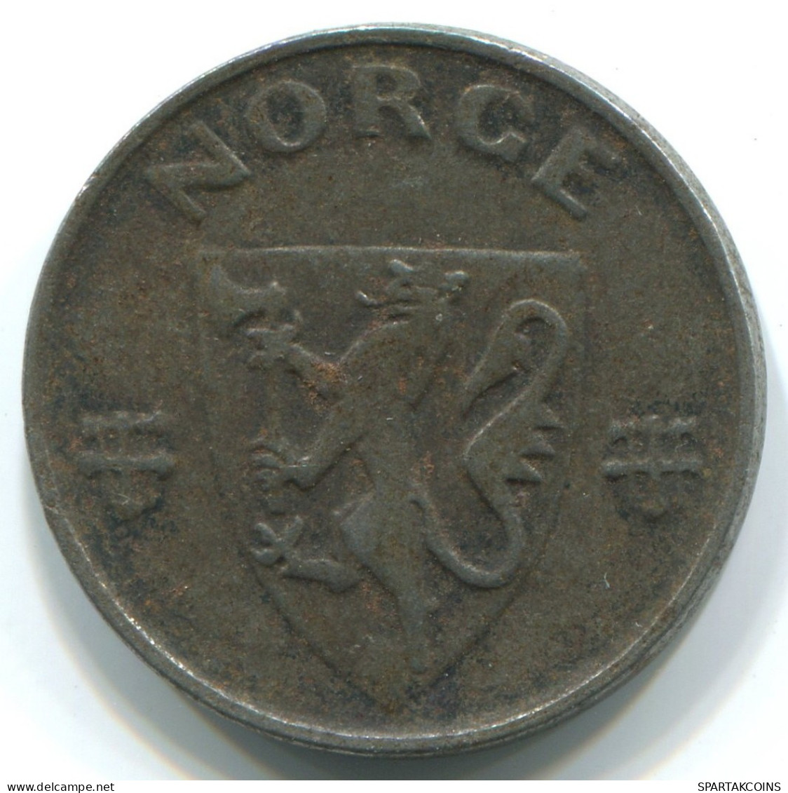 2 ORE 1943 NORWAY Coin #WW1040.U.A - Noorwegen