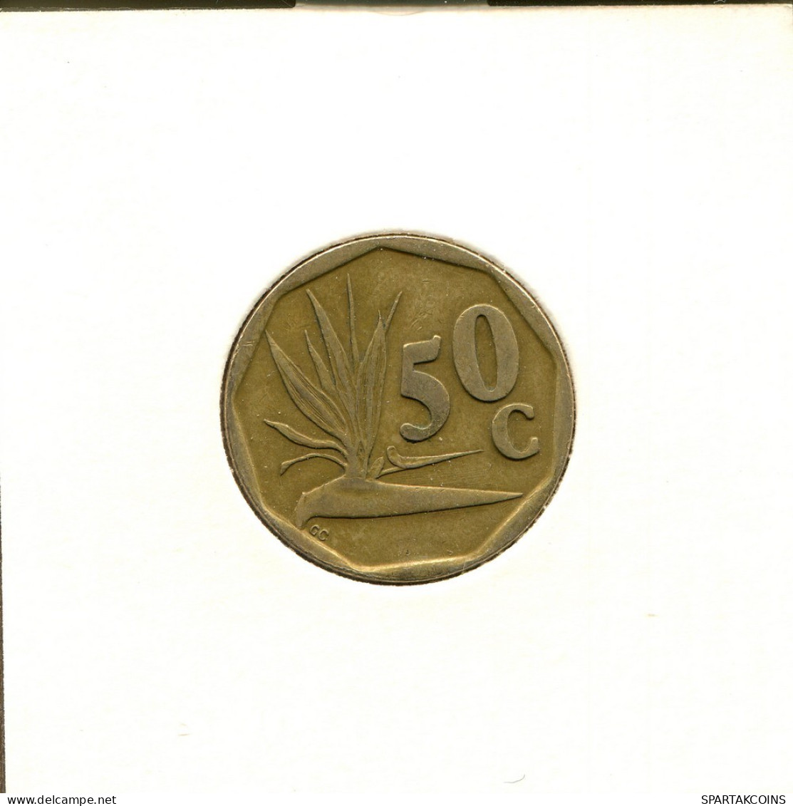 50 CENTS 1991 SÜDAFRIKA SOUTH AFRICA Münze #AT149.D.A - Sudáfrica