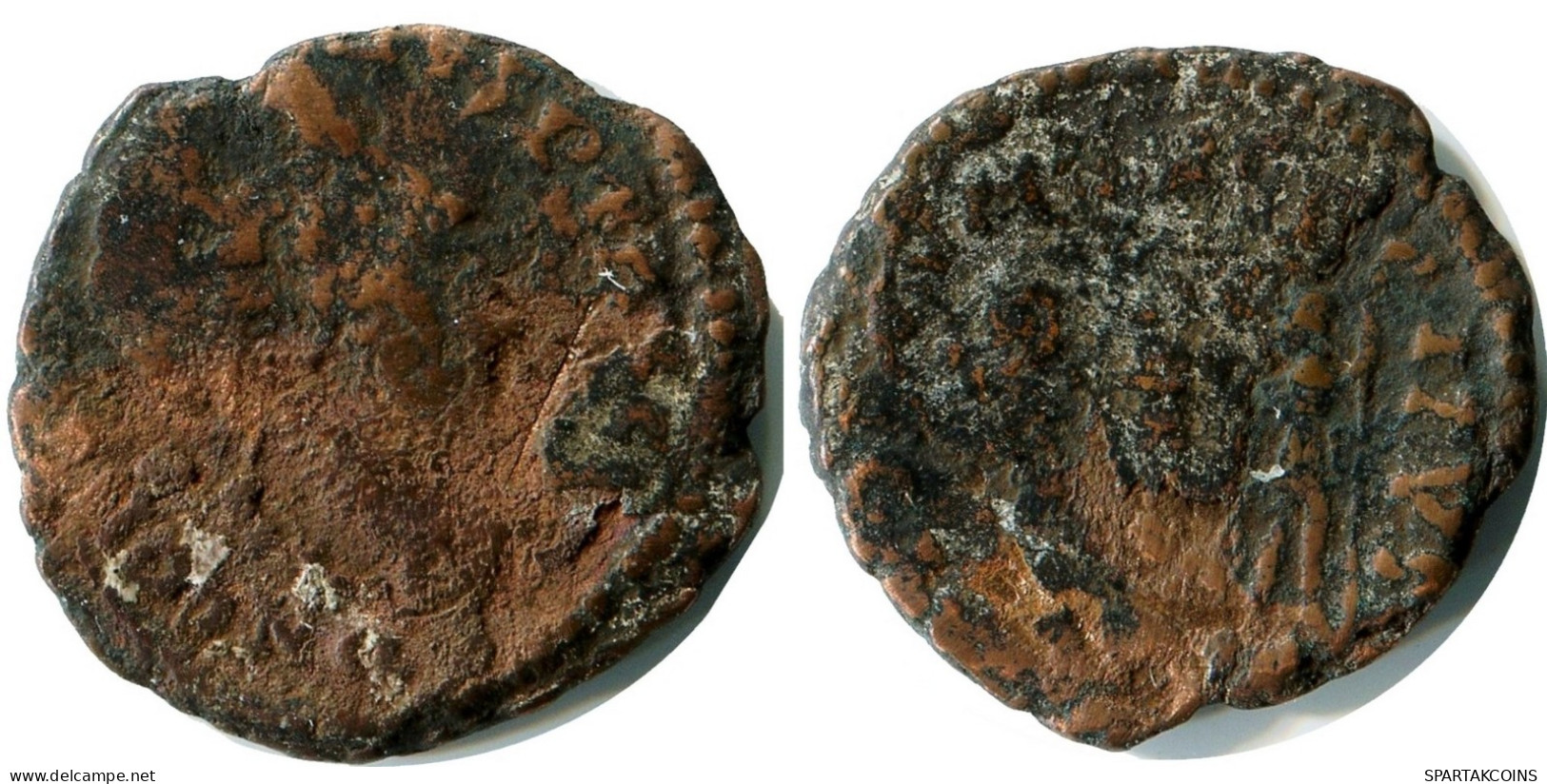 CONSTANS MINTED IN CONSTANTINOPLE FOUND IN IHNASYAH HOARD EGYPT #ANC11938.14.D.A - The Christian Empire (307 AD To 363 AD)