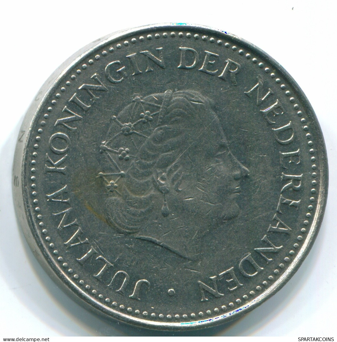 1 GULDEN 1971 NIEDERLÄNDISCHE ANTILLEN Nickel Koloniale Münze #S12017.D.A - Niederländische Antillen