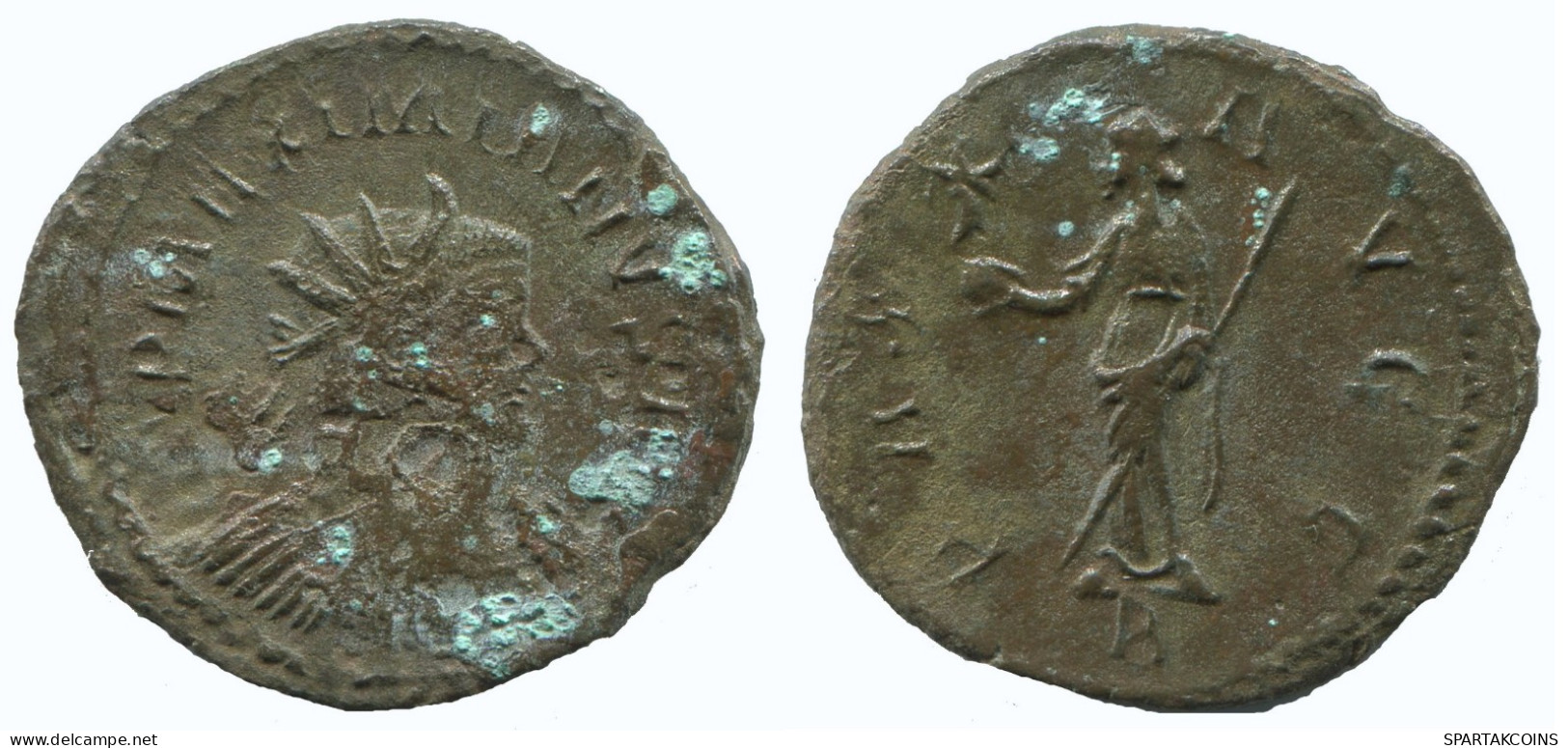 MAXIMIANUS ANTONINIANUS Lugdunum B Pax AVGG 3g/24mm #NNN1819.18.D.A - The Tetrarchy (284 AD To 307 AD)