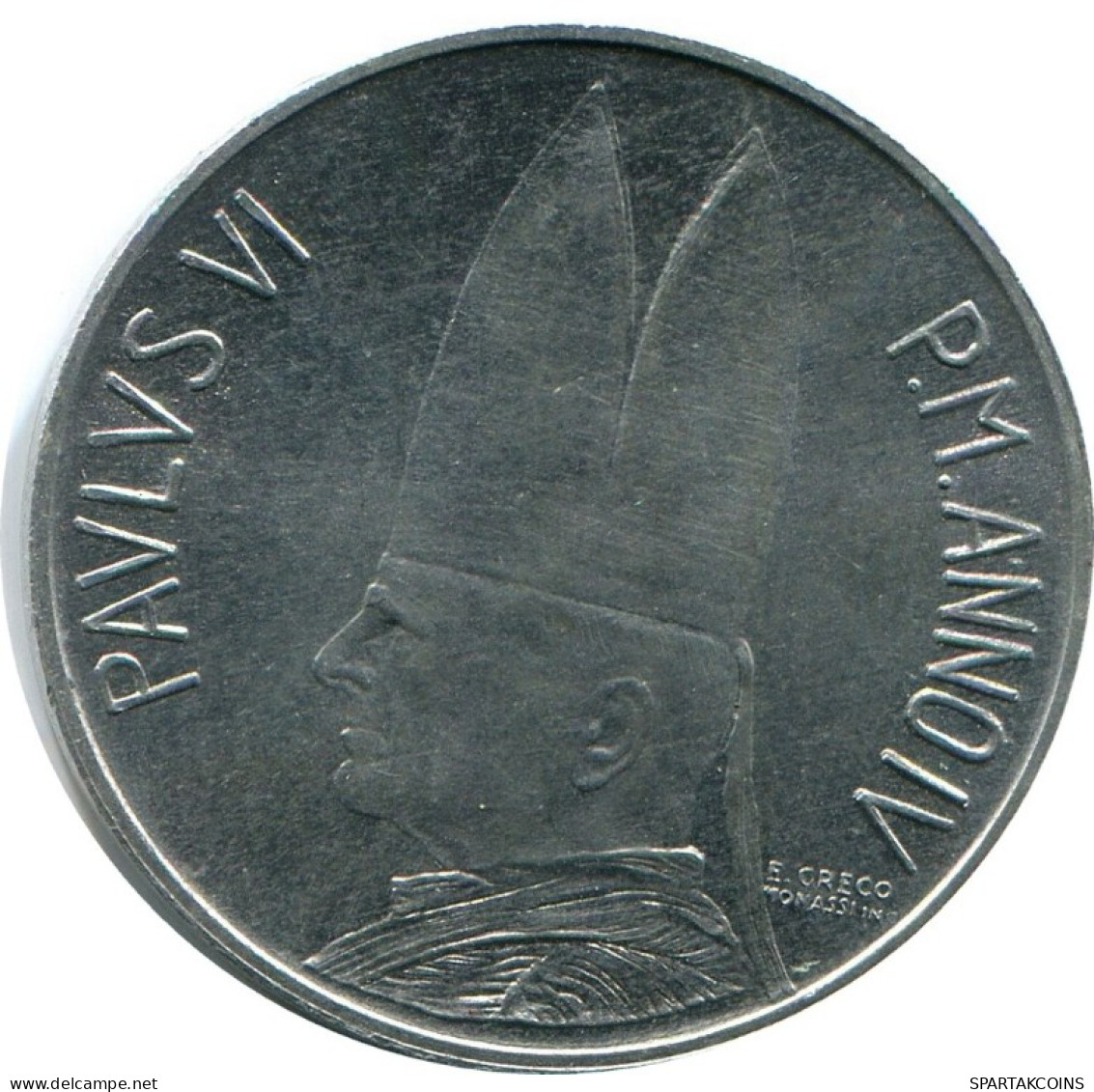 5 LIRE 1966 VATIKAN VATICAN Münze Paul VI (1963-1978) #AH373.13.D.A - Vaticaanstad