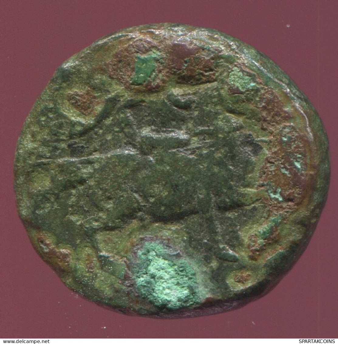 HORSEMAN Antiguo Auténtico Original GRIEGO Moneda 4.3g/16mm #ANT1438.9.E.A - Griekenland