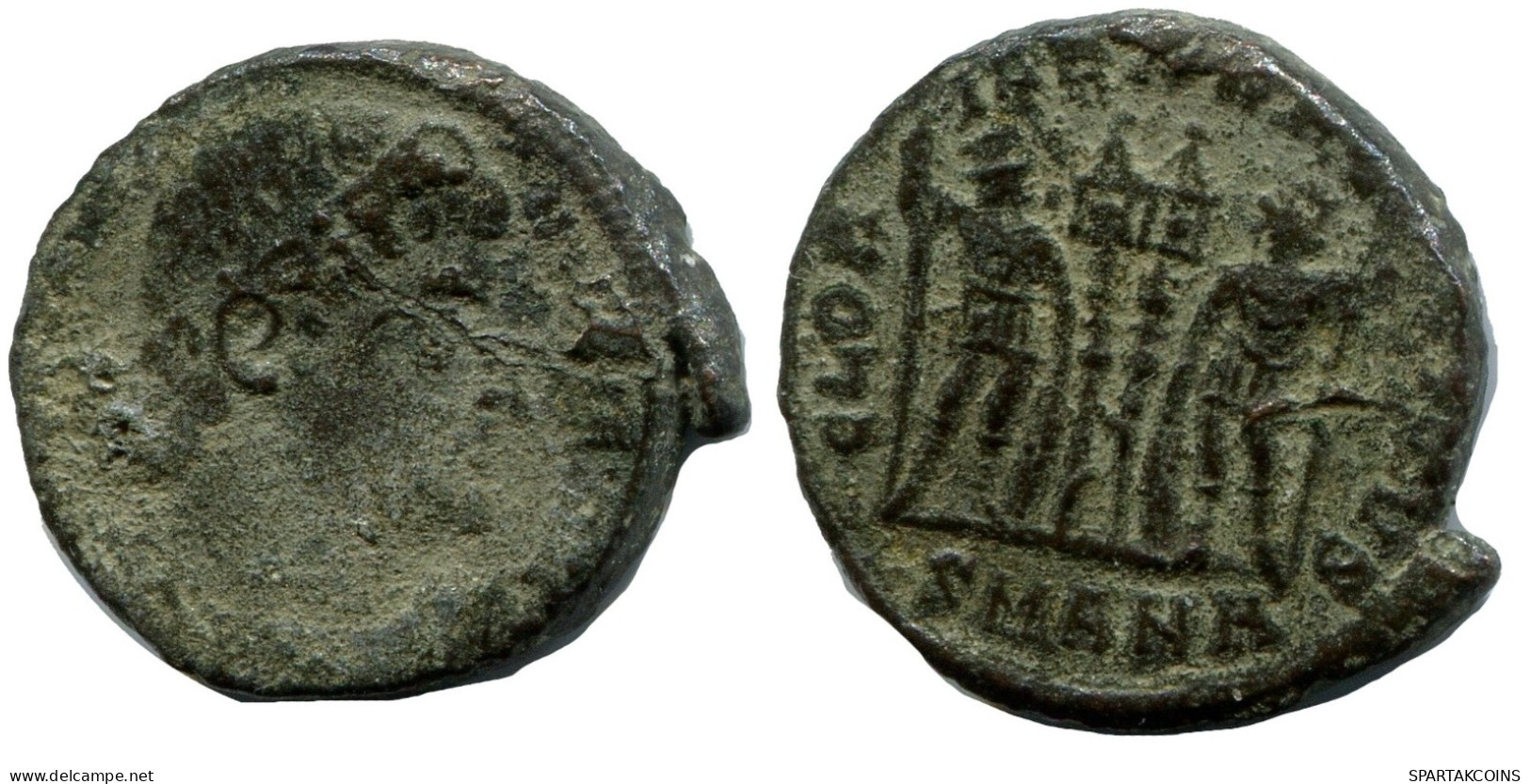 CONSTANTINE I MINTED IN ANTIOCH FROM THE ROYAL ONTARIO MUSEUM #ANC10634.14.F.A - Der Christlischen Kaiser (307 / 363)
