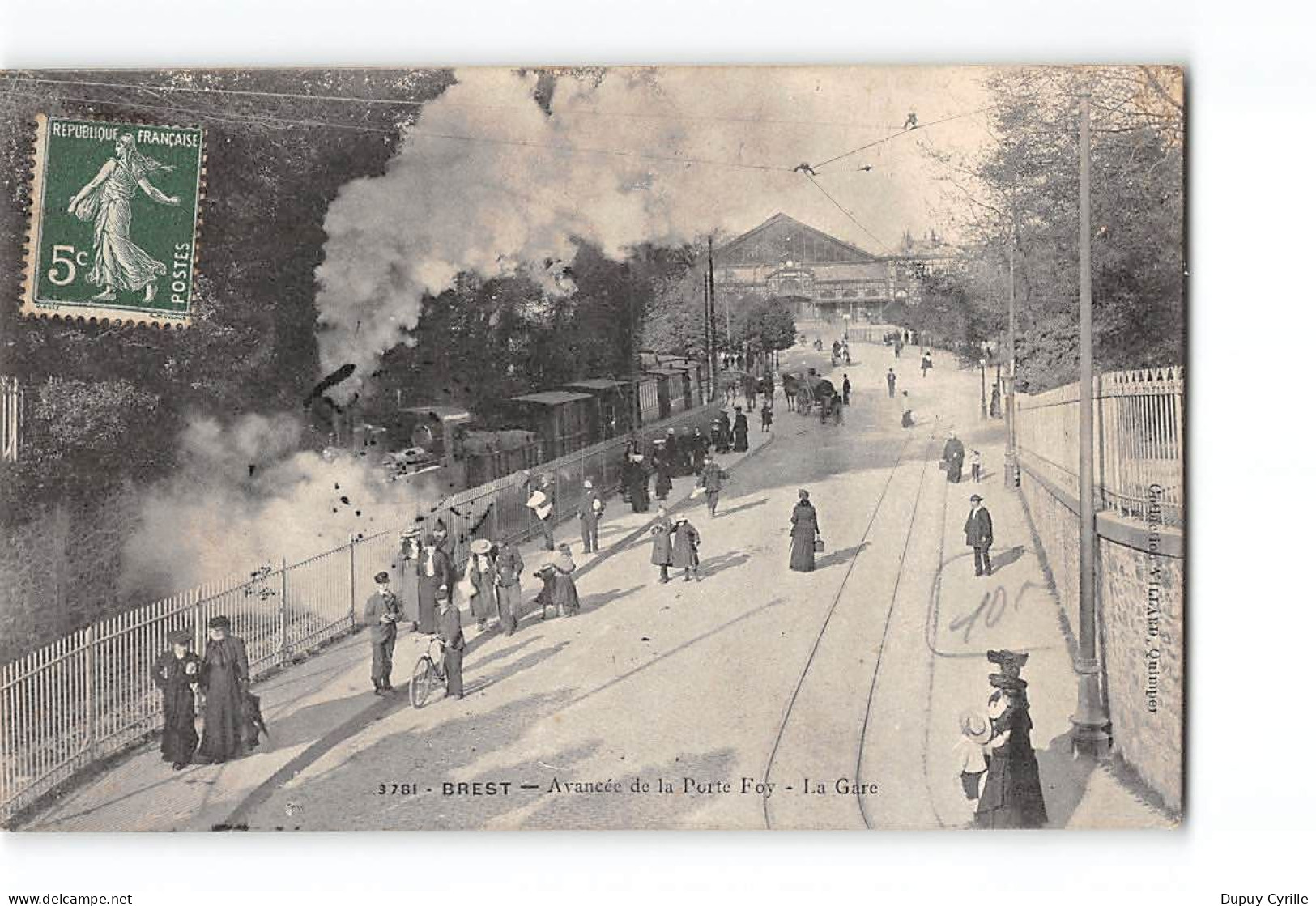 BREST - Avancée De La Porte Foy - La Gare - Très Bon état - Brest