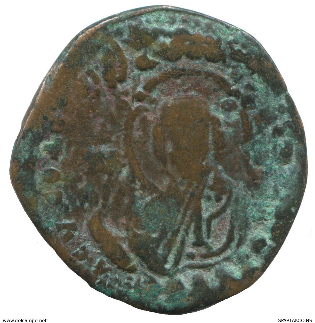 CONSTANTINE X AE FOLLIS CONSTANTINOPLE 3.7g/28mm BYZANTIN Pièce #SAV1020.10.F.A - Bizantinas