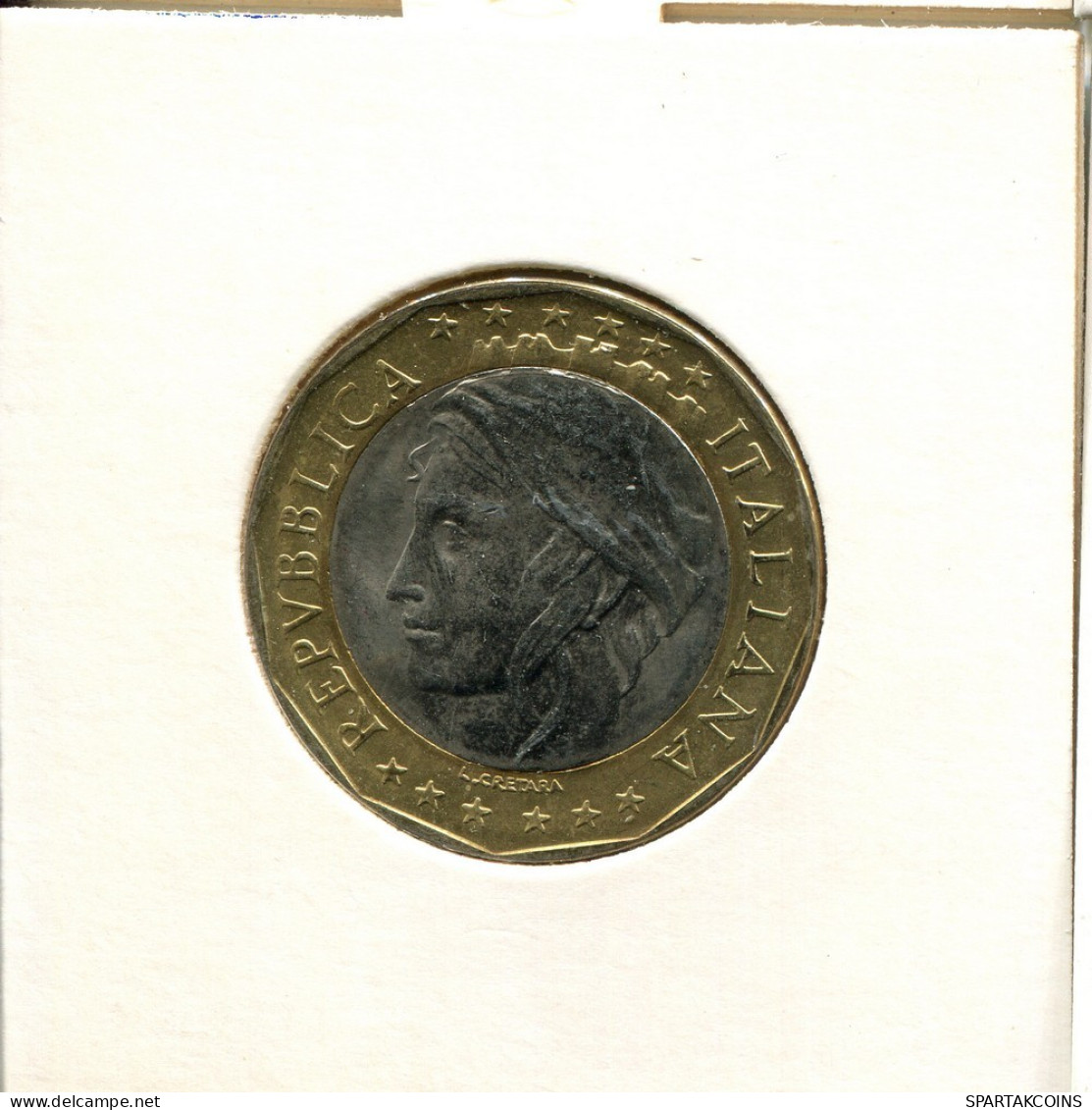 1000 LIRE 1998 ITALY Coin BIMETALLIC #AT819.U.A - 1 000 Liras