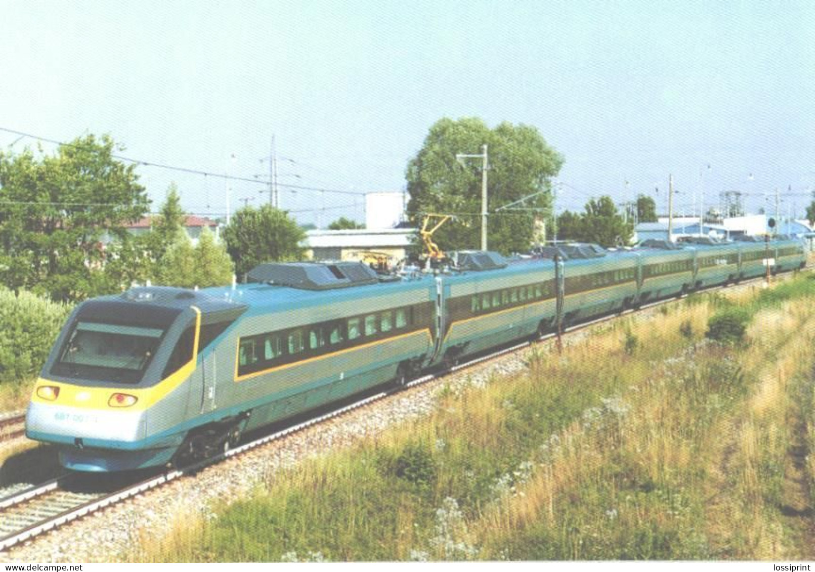 Train, Railway, Passenger Train Pendolino - Eisenbahnen