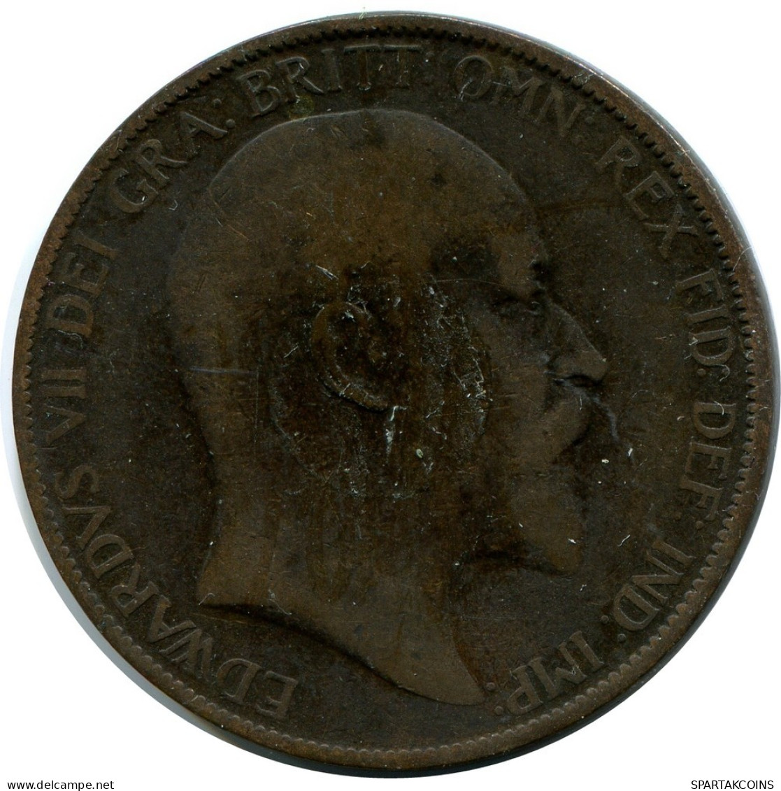 PENNY 1903 UK GRANDE-BRETAGNE GREAT BRITAIN Pièce #AZ753.F.A - D. 1 Penny