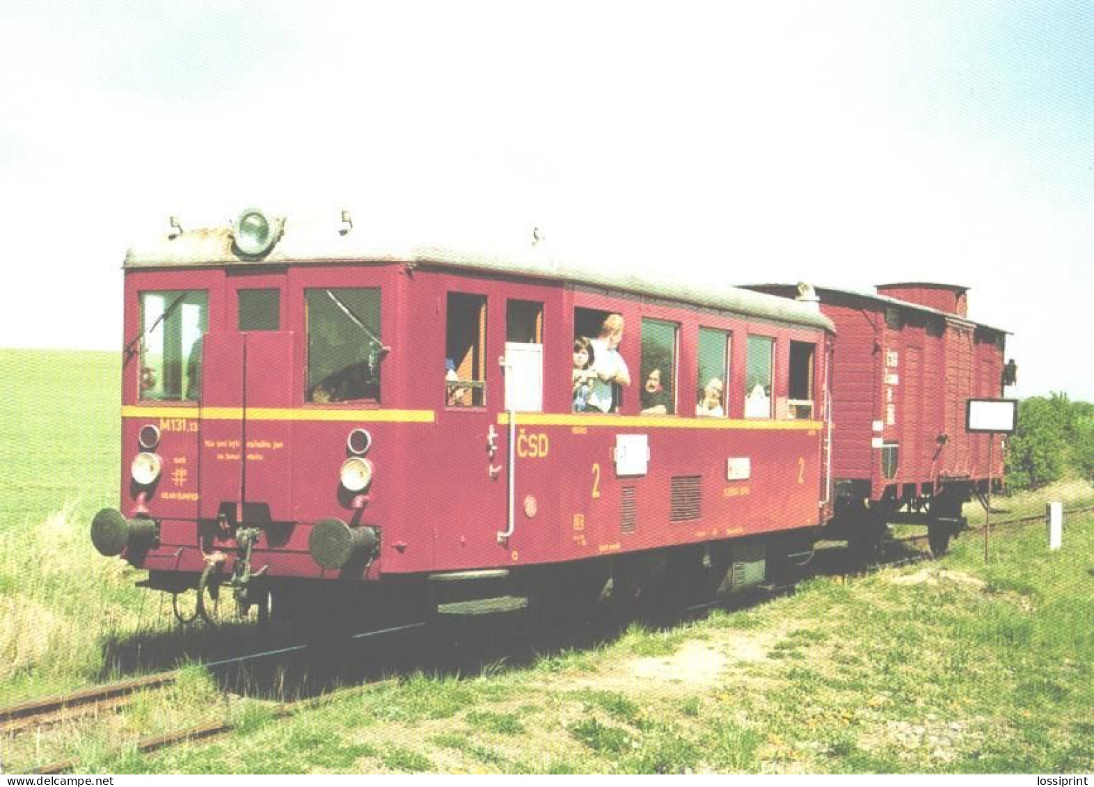 Train, Railway, Passenger Train M 131.1386 - Trains