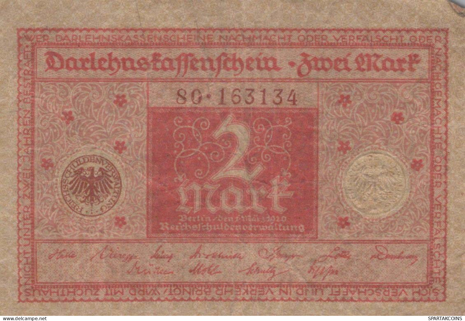 1 MARK 1920 Stadt BERLIN DEUTSCHLAND Papiergeld Banknote #PL182 - [11] Emissioni Locali