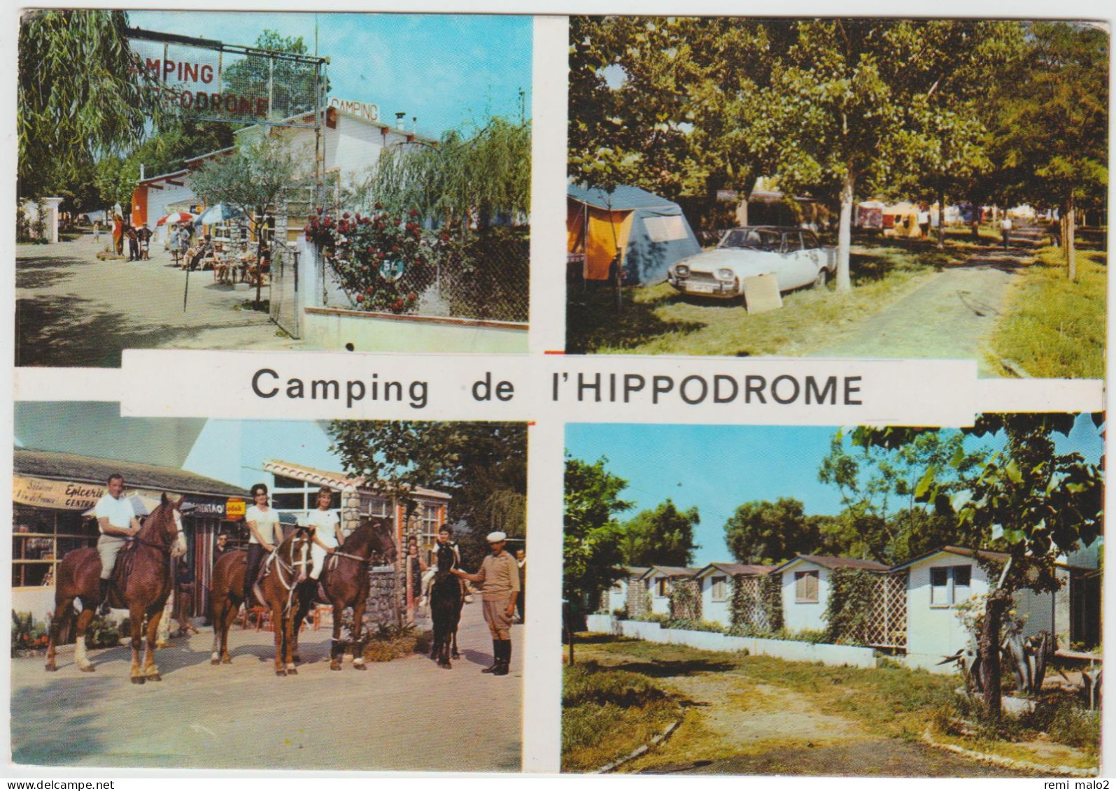 CPSM   VILLENEUVE LOUBET 06  Camping De L'hippodrome - Altri & Non Classificati