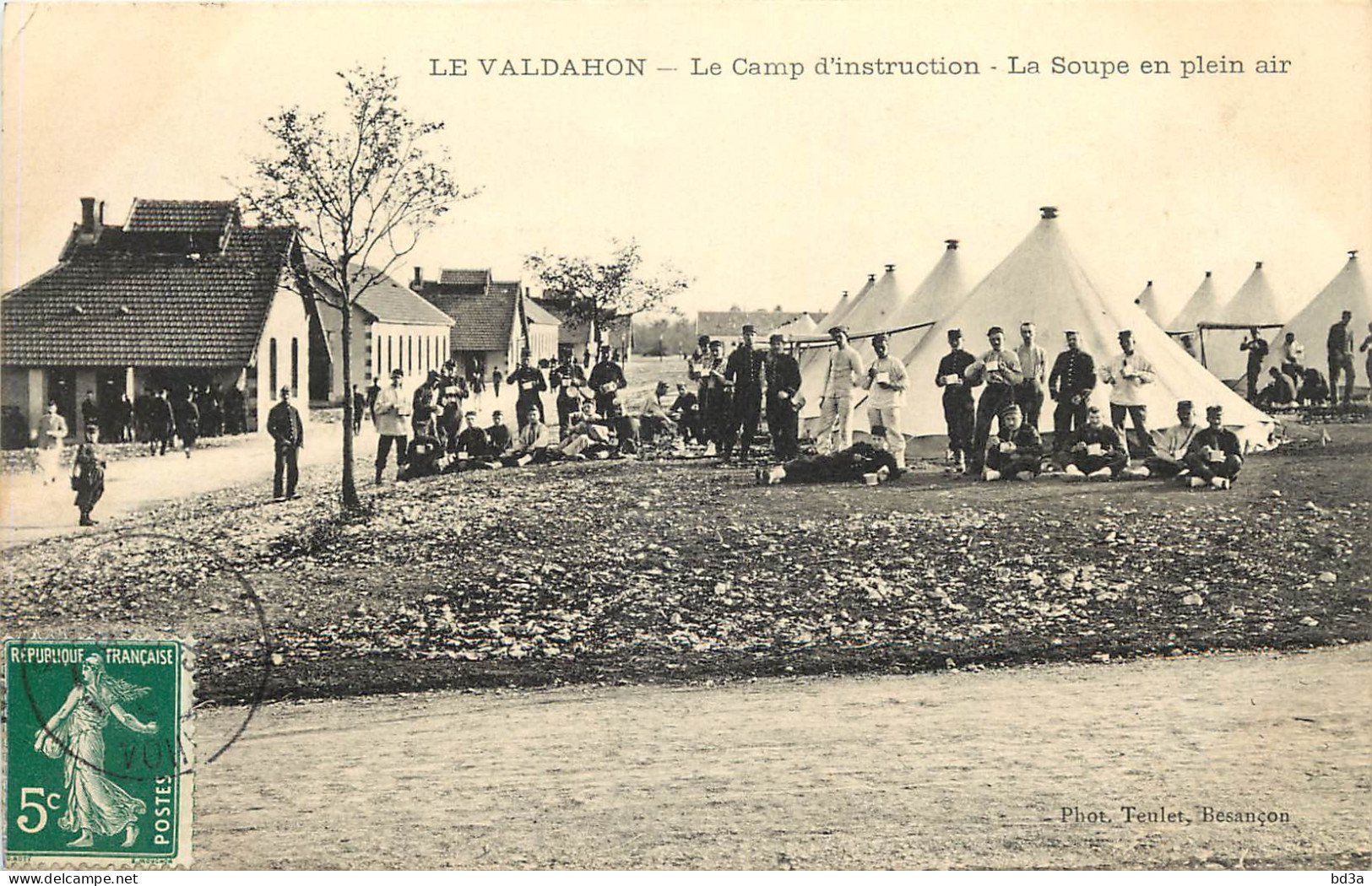 25 - VALDAHON - LE CAMP D'INSTRUCTION - Sonstige & Ohne Zuordnung