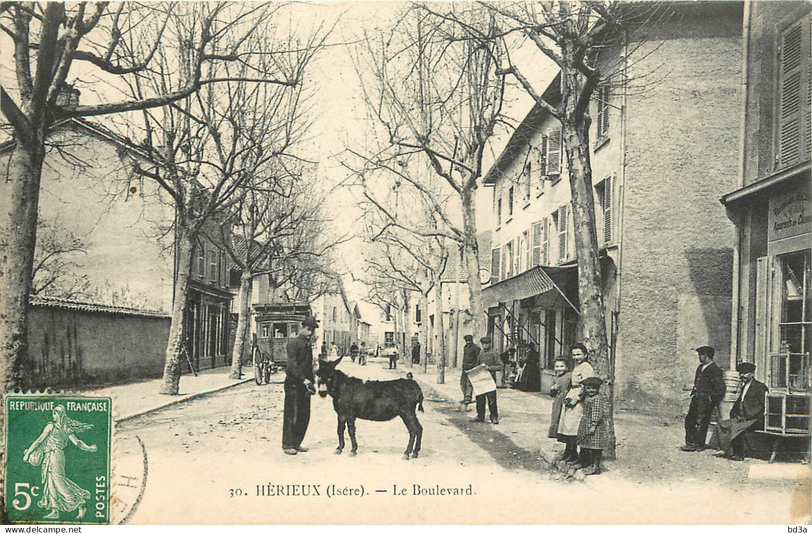 38 - HERIEUX - LE BOULEVARD  - Other & Unclassified